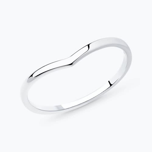 Кольцо из серебра - видео на модели