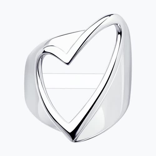 Кольцо из серебра из серебро — вид 2