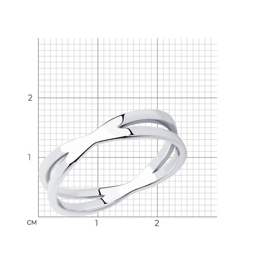 Кольцо из серебра из серебро — вид 5