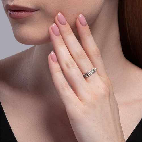 Кольцо из серебра из серебро — вид 3