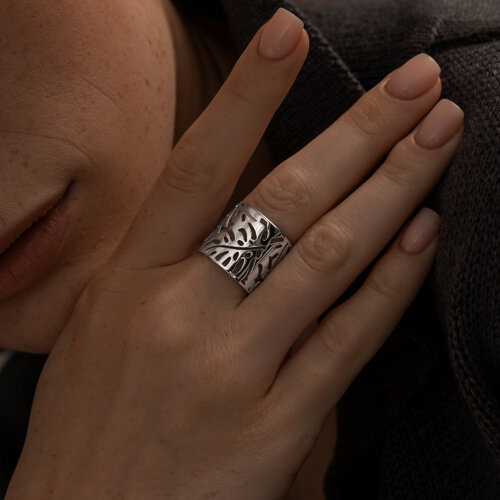 Кольцо из серебра из серебро — вид 2