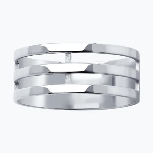 Кольцо из серебра из серебро — вид 2