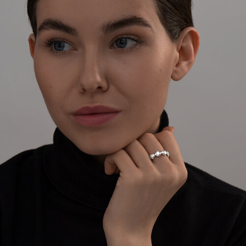 Кольцо из серебра из серебро — вид 3