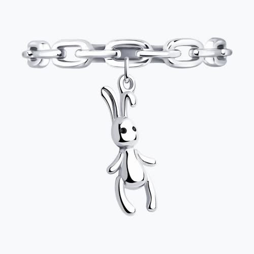 Кольцо из серебра с эмалью из серебро — вид 3