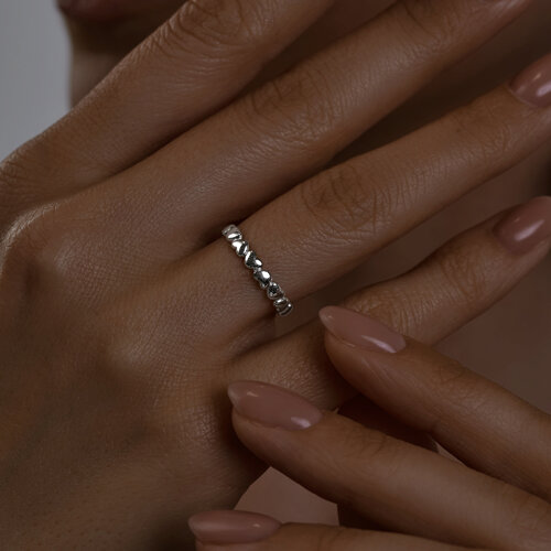 Кольцо из серебра из серебро — вид 4