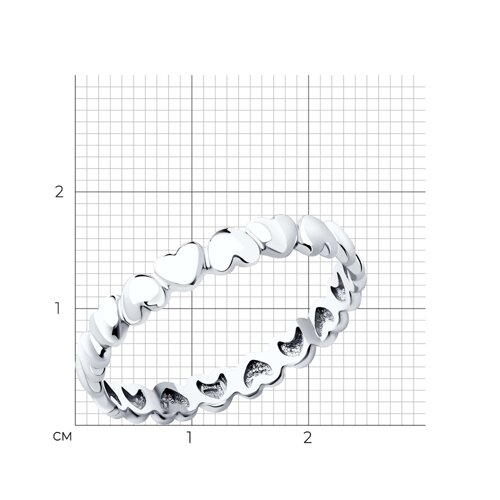 Кольцо из серебра из серебро — вид 6
