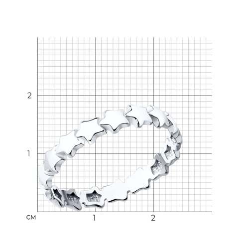 Кольцо из серебра из серебро — вид 3