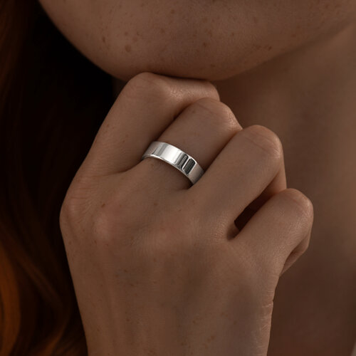 Кольцо из серебра из серебро — вид 2