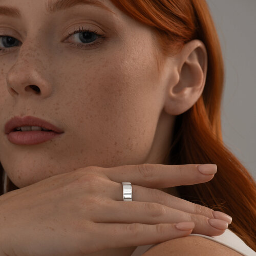 Кольцо из серебра из серебро — вид 3