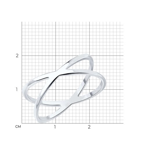 Кольцо из серебра из серебро — вид 5