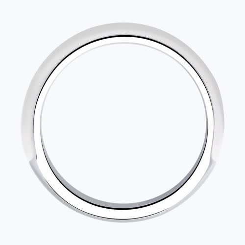 Кольцо из серебра с эмалью из родированное серебро — вид 4