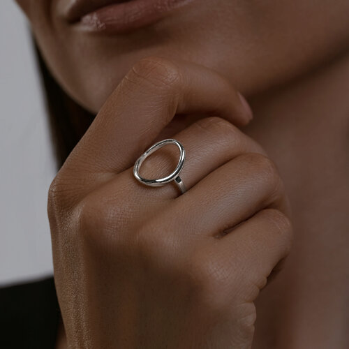 Кольцо из серебра из серебро — вид 3