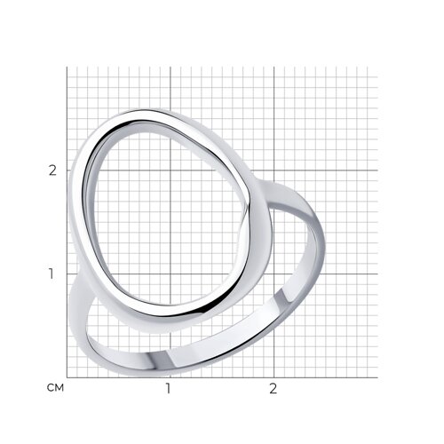 Кольцо из серебра из серебро — вид 5
