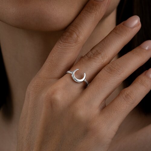 Кольцо из серебра из серебро — вид 3