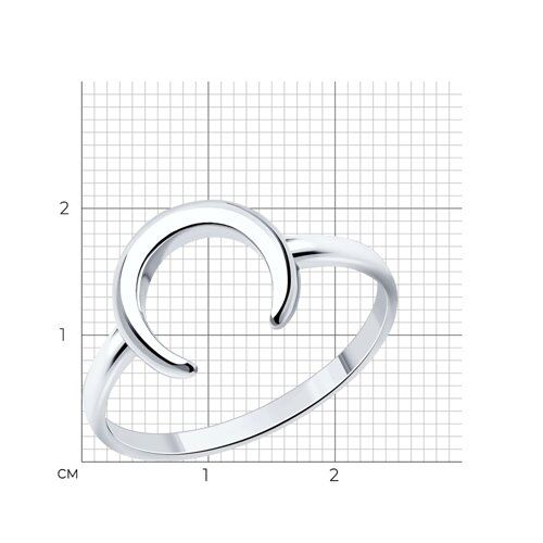 Кольцо из серебра из серебро — вид 4