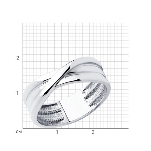 Кольцо из серебра из серебро — вид 5