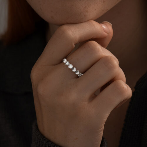 Кольцо из серебра с эмалью из серебро — вид 5