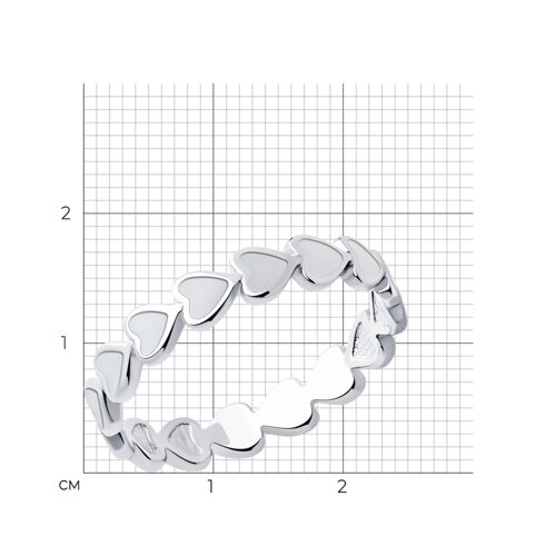 Кольцо из серебра с эмалью из серебро — вид 6