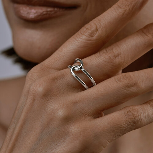 Кольцо из серебра из серебро — вид 3