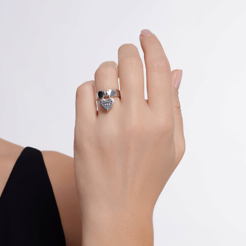 Кольцо из серебра из серебро — вид 4