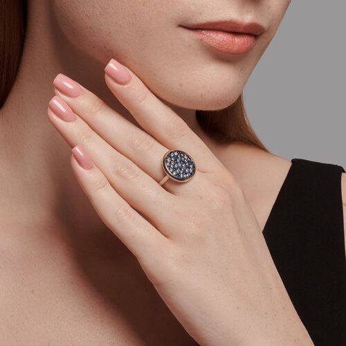 кольцо из серебро — вид 3