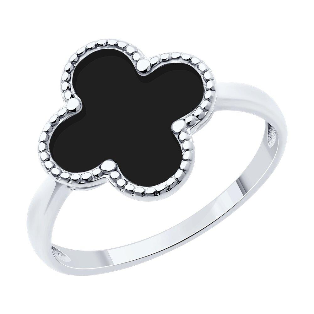 Кольцо из серебра с эмалью - видео на модели