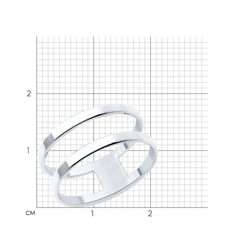 Кольцо из серебра из серебро — вид 5