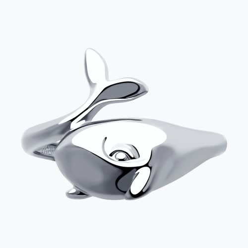 Кольцо из серебра из серебро — вид 2