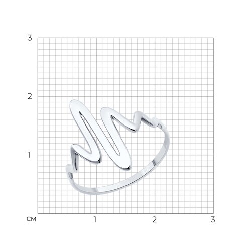 Кольцо из серебра из серебро — вид 3