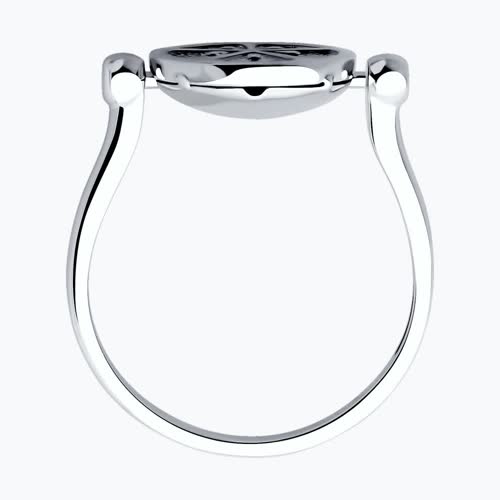 Кольцо из серебра из серебро — вид 3