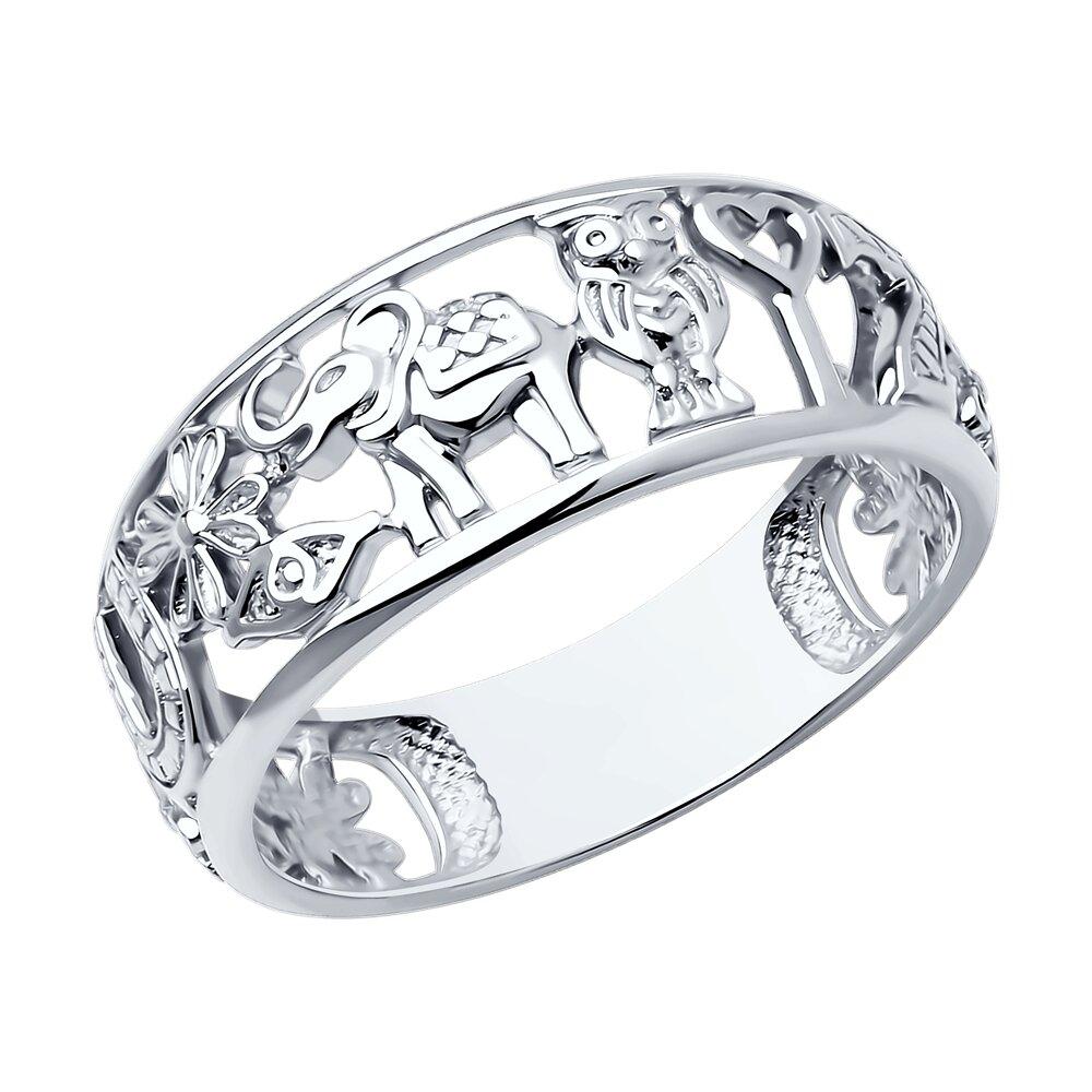 Кольцо из серебра - видео на модели