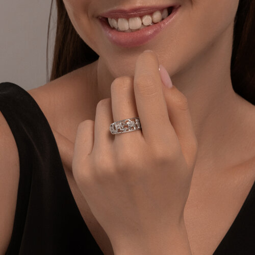 Кольцо из серебра из серебро — вид 3