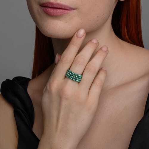 Кольцо из серебра из серебро — вид 4