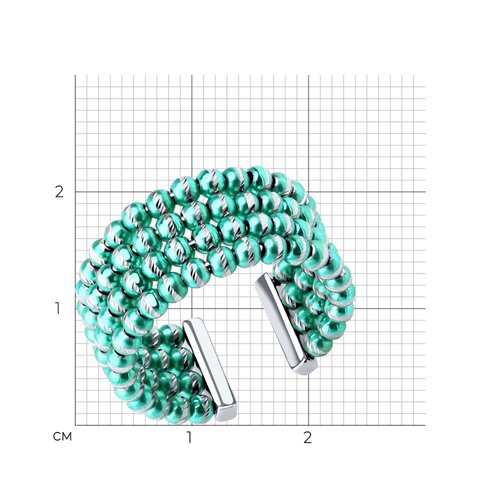 Кольцо из серебра из серебро — вид 5