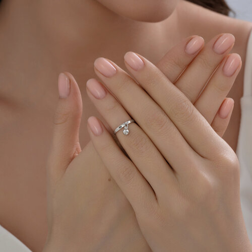 Кольцо из серебра из серебро — вид 4