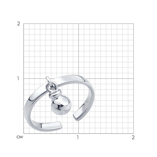 Кольцо из серебра из серебро — вид 6