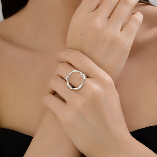 Кольцо из серебра из серебро — вид 4