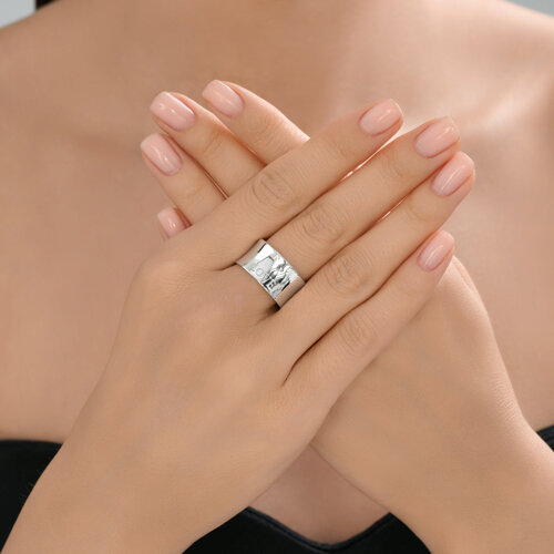 Кольцо из серебра из серебро — вид 4