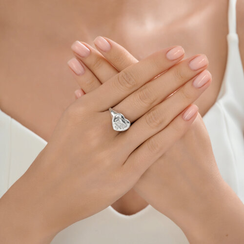 Кольцо из серебра из серебро — вид 4