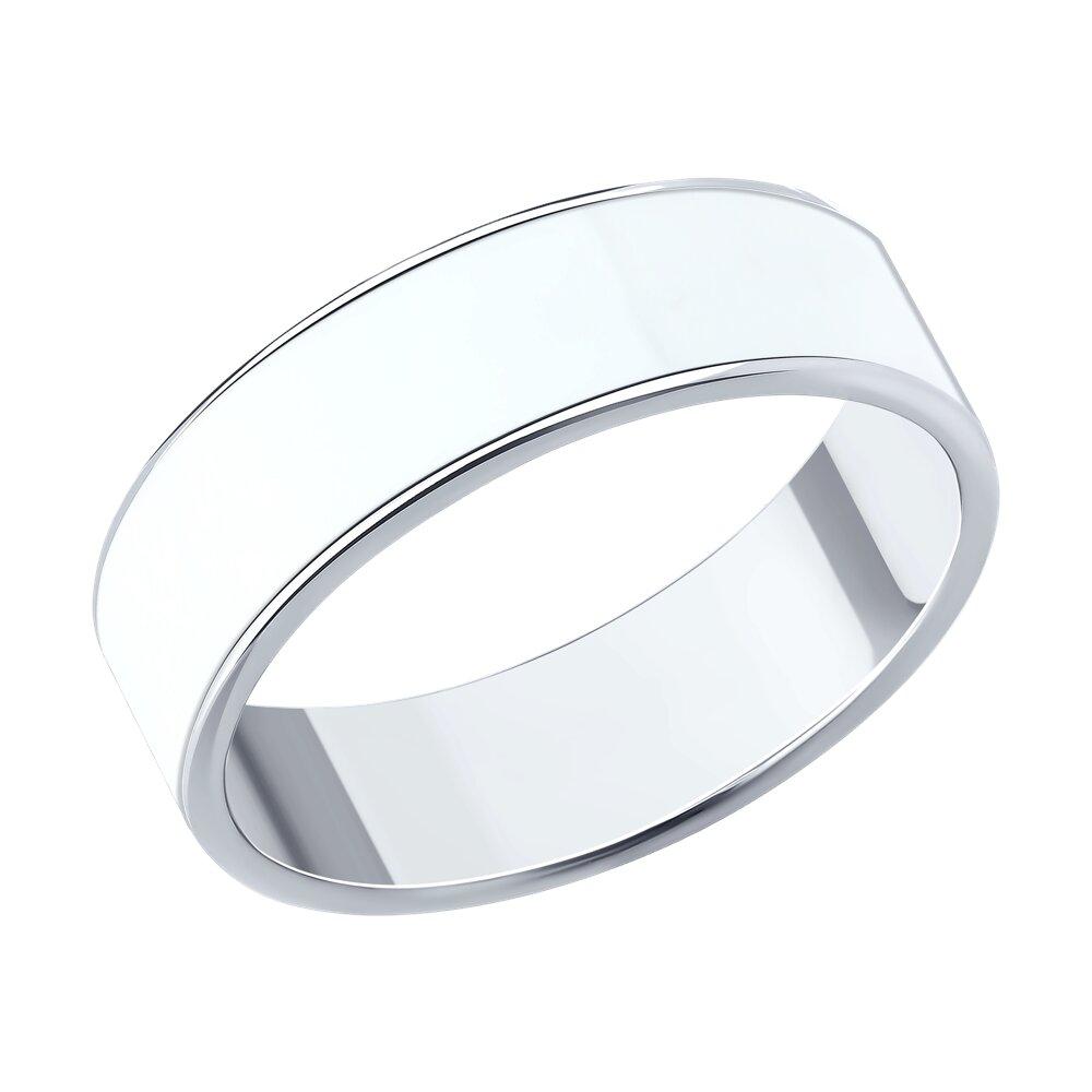 Кольцо из серебра с эмалью - видео на модели