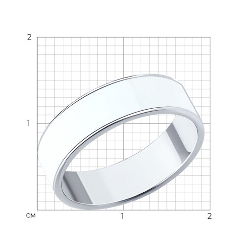 Кольцо из серебра с эмалью из серебро — вид 5