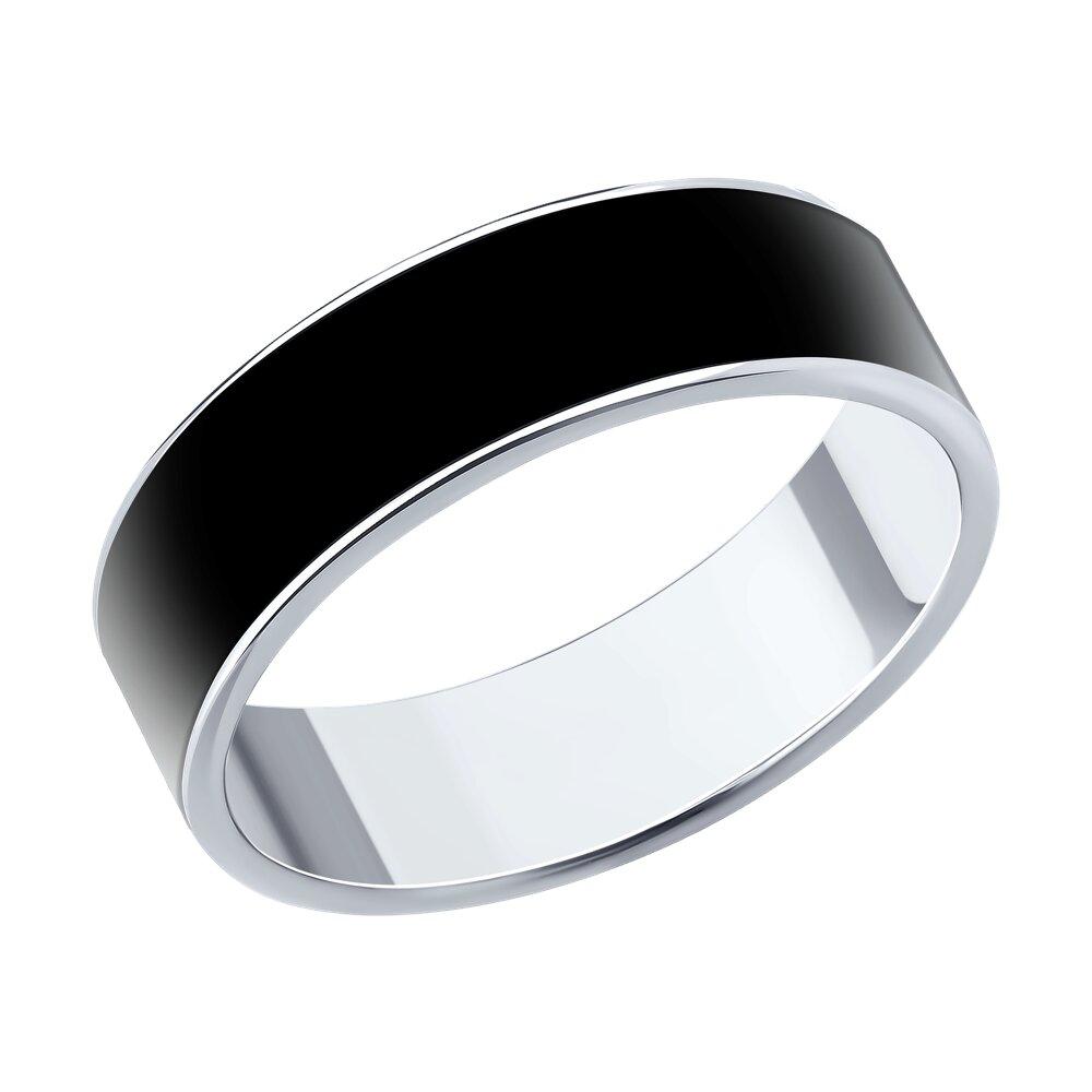 Кольцо из серебра с эмалью - видео на модели