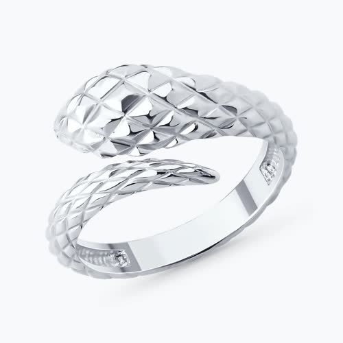 Кольцо из серебра - видео на модели