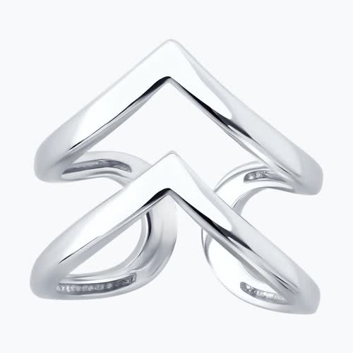 Кольцо из серебра из серебро — вид 3