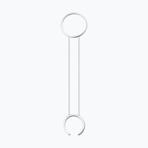 Кольцо из серебра из серебро — вид 3