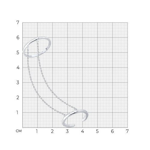 Кольцо из серебра из серебро — вид 6