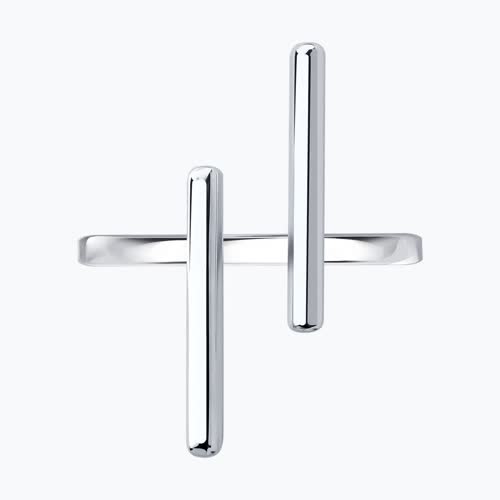 Кольцо из серебра из серебро — вид 2