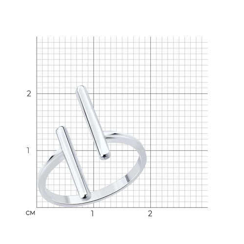 Кольцо из серебра из серебро — вид 6