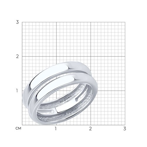 Кольцо из серебра из серебро — вид 6