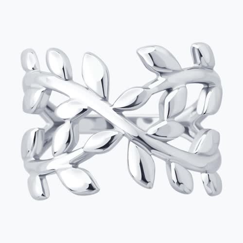 Кольцо из серебра из серебро — вид 2